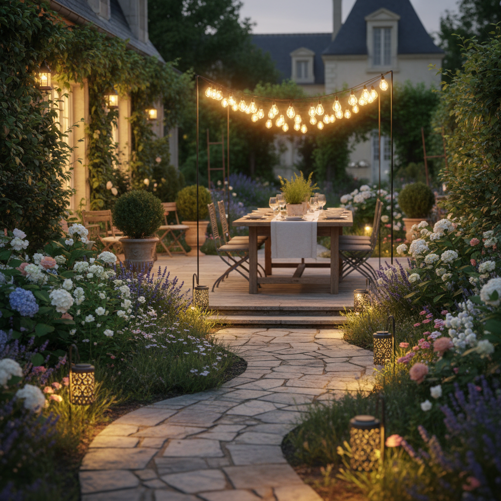 Solar Garden Decor: Ideas by Zone