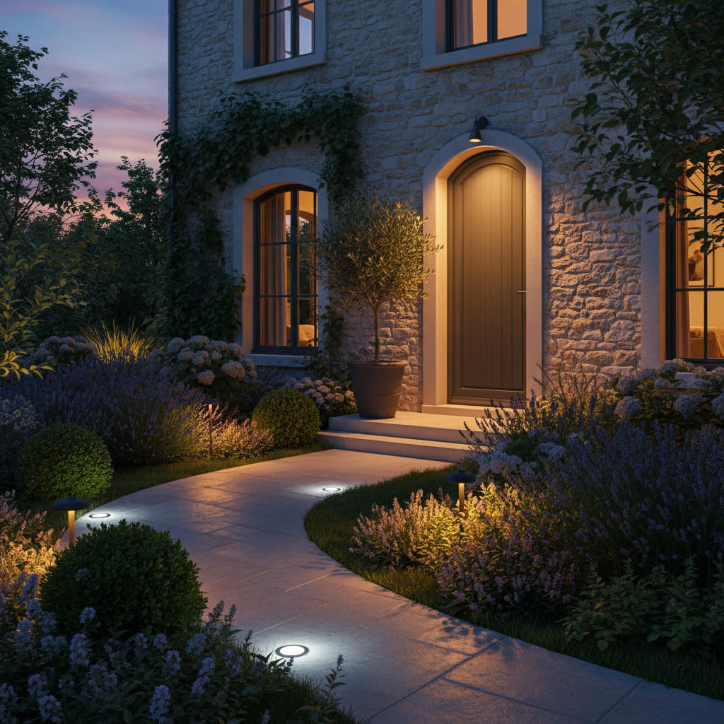 Solar Garden Spotlights: Spike, In-Ground, or Wall-Mounted?