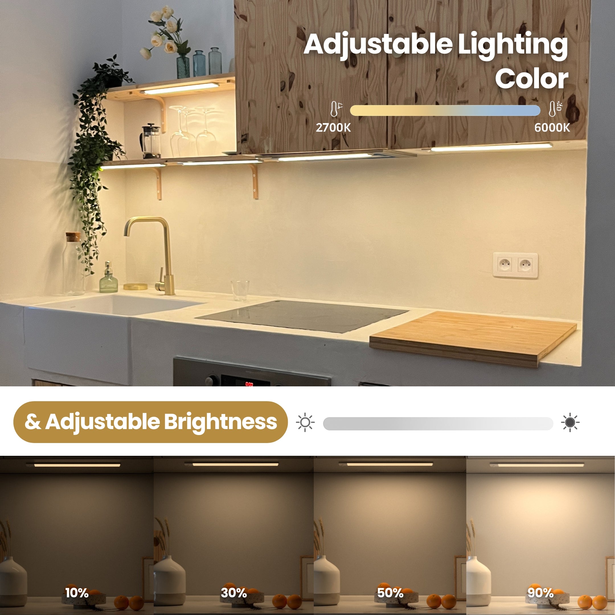 Movement 3.0™ | Wireless Under Cabinet Lighting