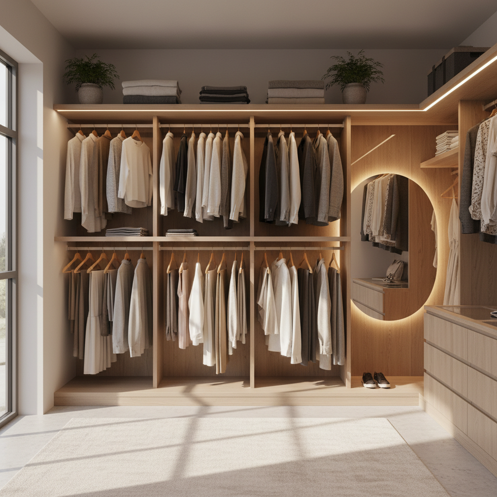 Closet Lighting: See Your Clothes' True Colors