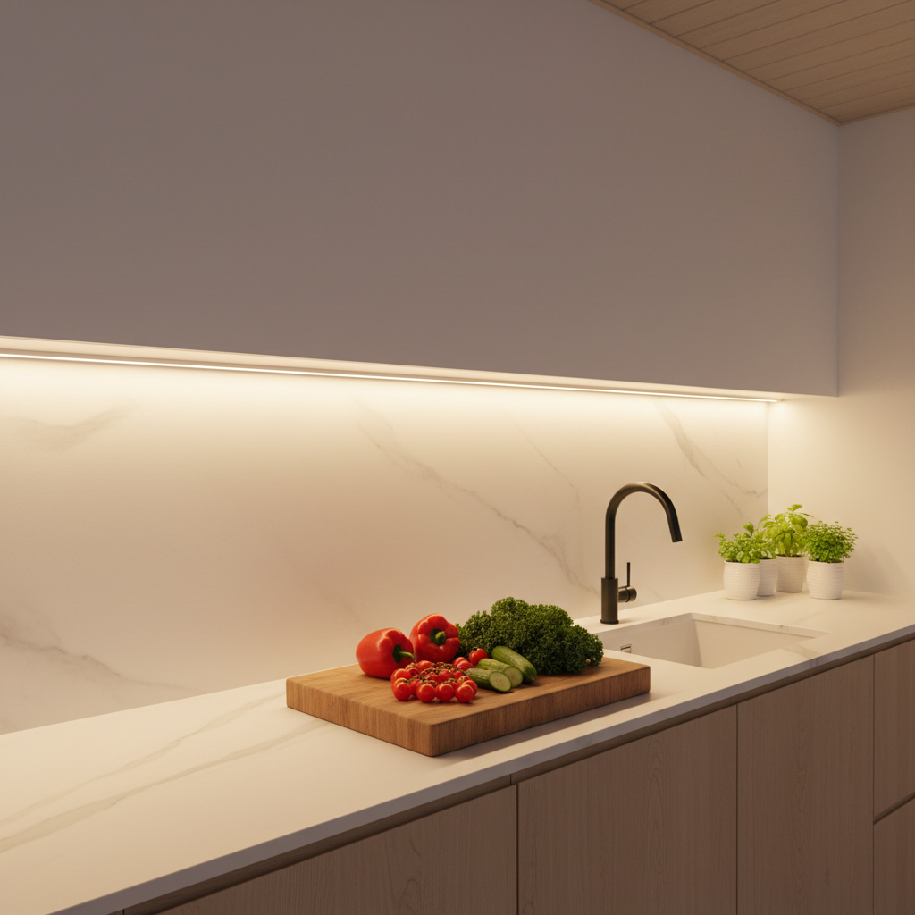 Kitchen Countertop Lighting: Stop the Shadows