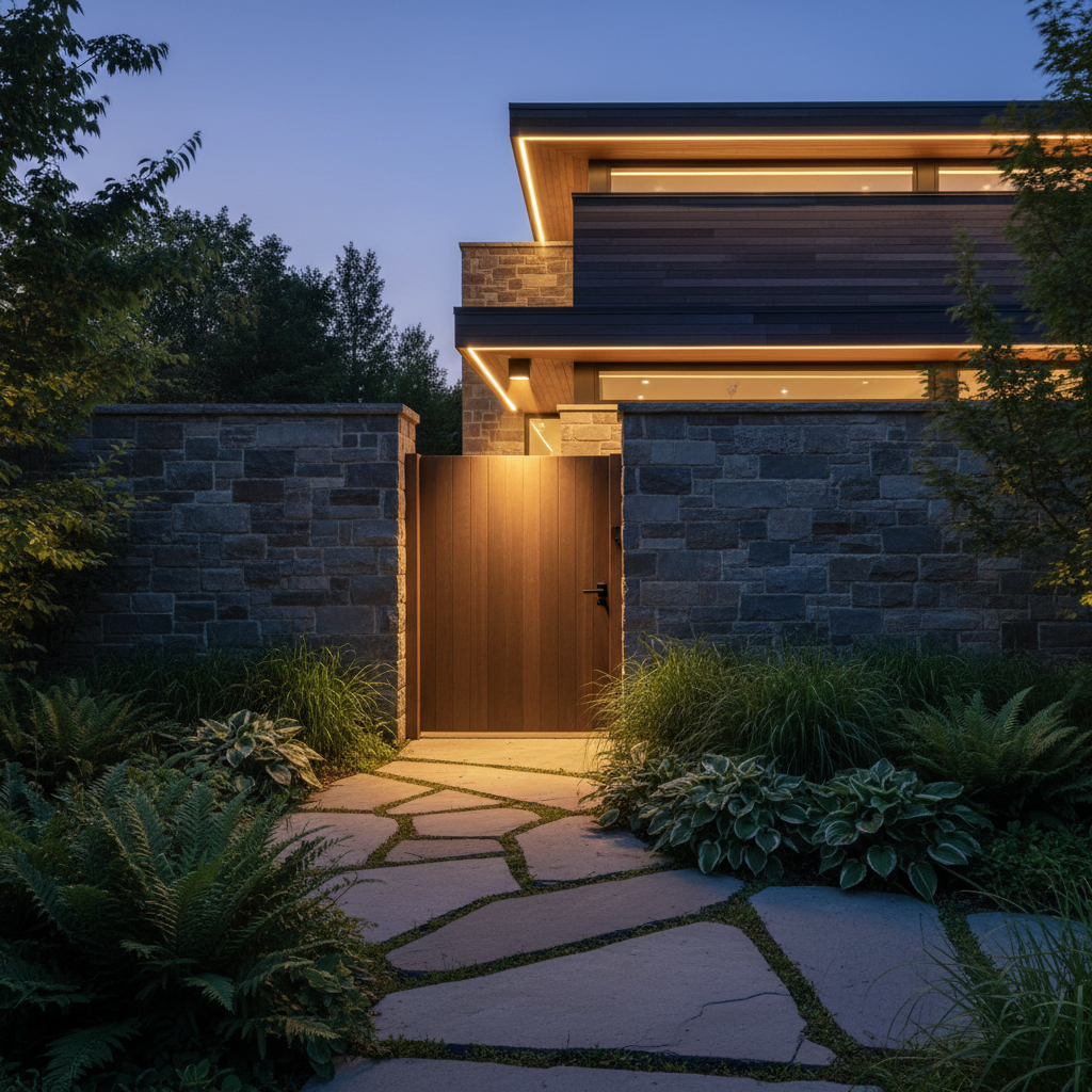 Outdoor Lighting with Motion Sensor: Wired vs. Solar