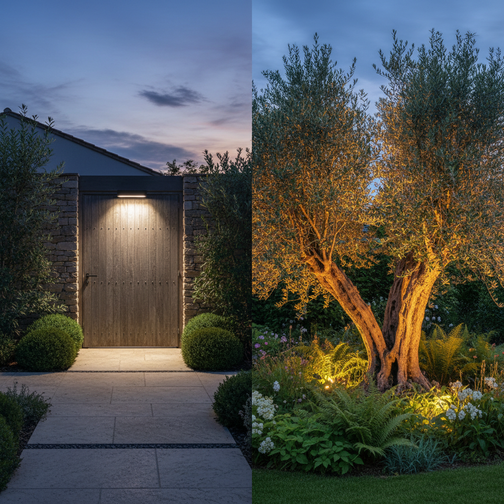 Solar Garden Spotlight: Security or Ambiance?