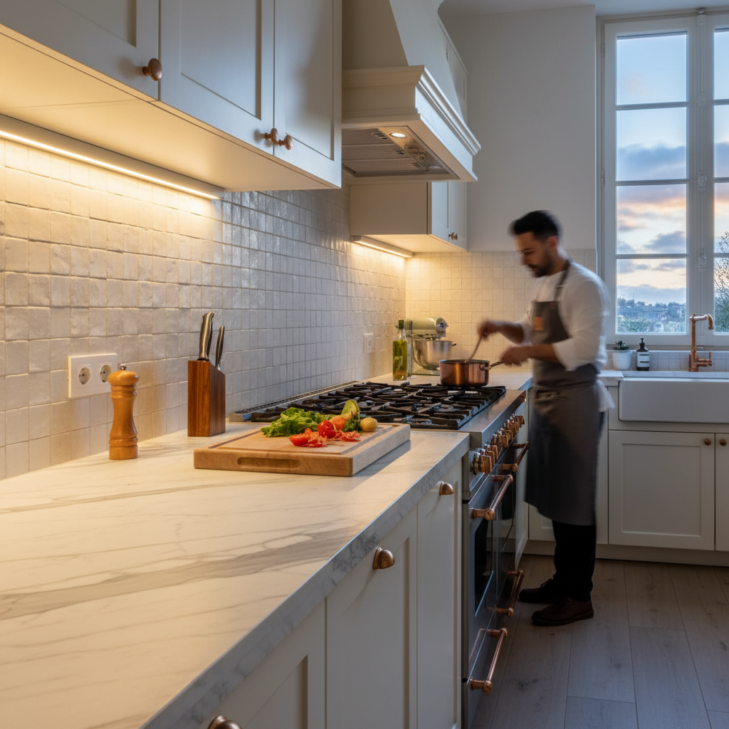 LED Kitchen Lighting Angles: Optimal Guide 2026